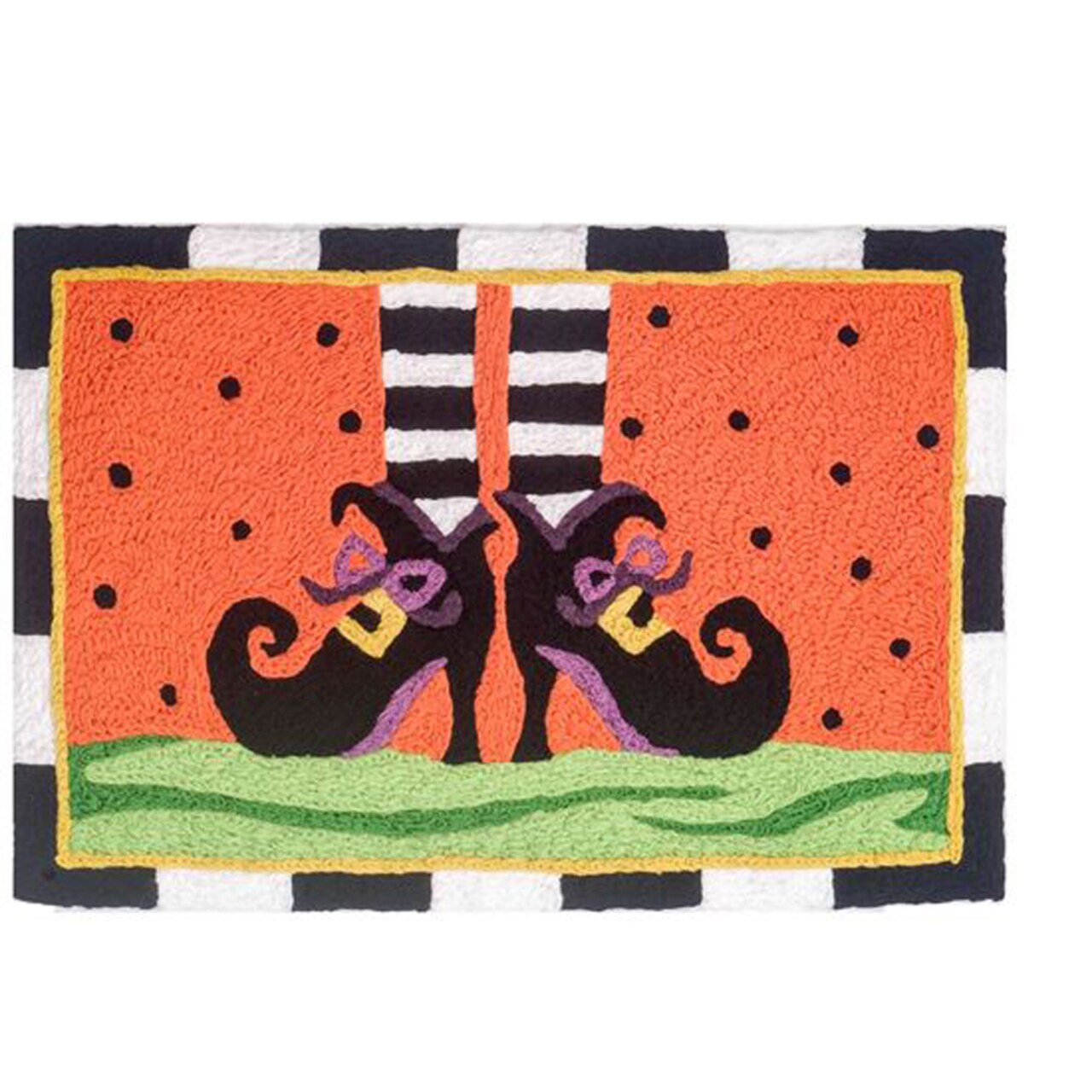 Jellybean Home Decorative Indoor Bewitching Shoes - 20" X 30"